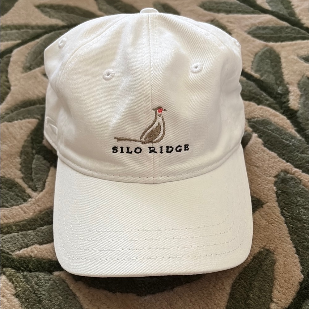 Silo Ridge White Baseball Hat